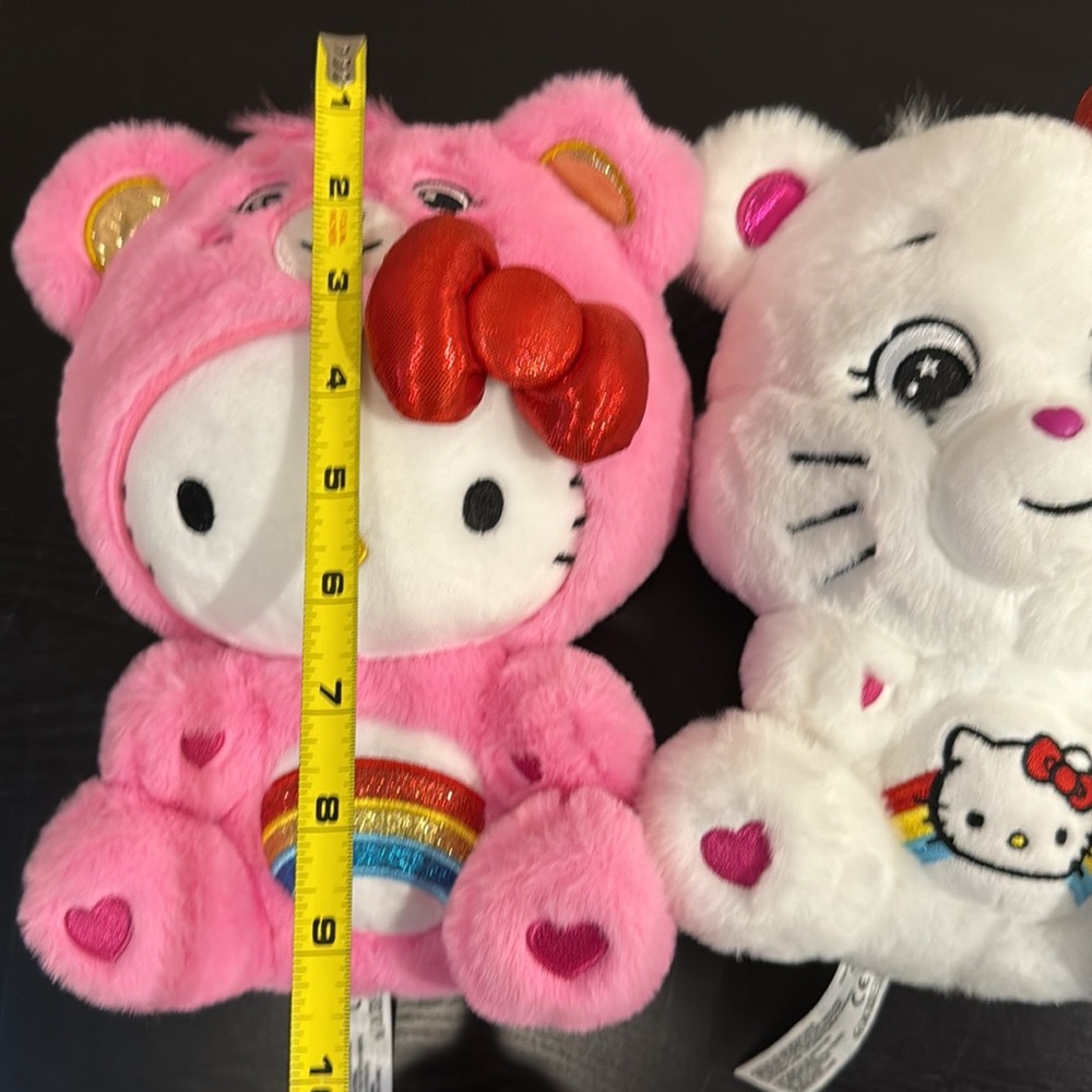 Care Bears Hello Kitty and cheer bear combo! Like new! - Picture 8 of 9